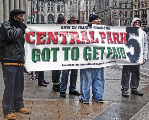 Central Park 5 Civil Suit Justice Still Denied Workers World