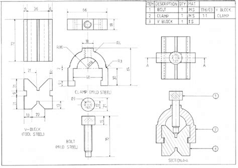 Arc Engineering Drawing Item And Assembly Drawings Bailey