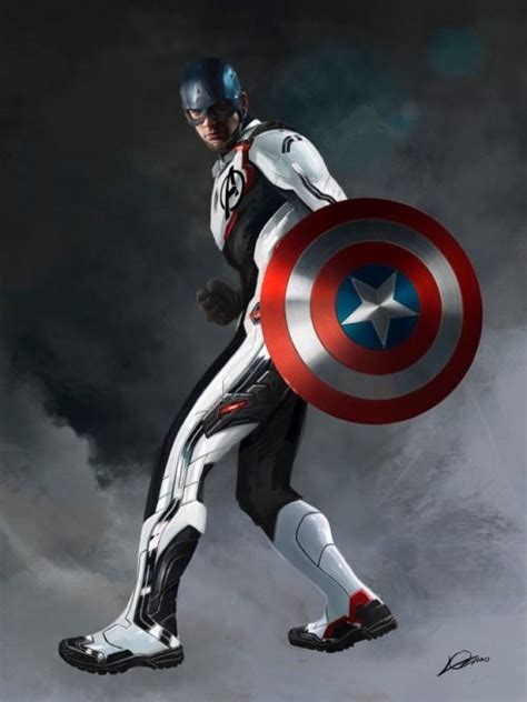 Captain America Quantum Suit Concept Art Alexander Lozano Avengers