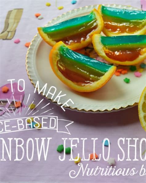 How To Make Rainbow Jell O Shots Recipe With Pictures Delishably
