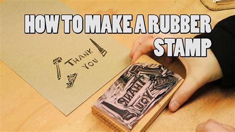 How To Make Your Own Rubber Stamps Artofit