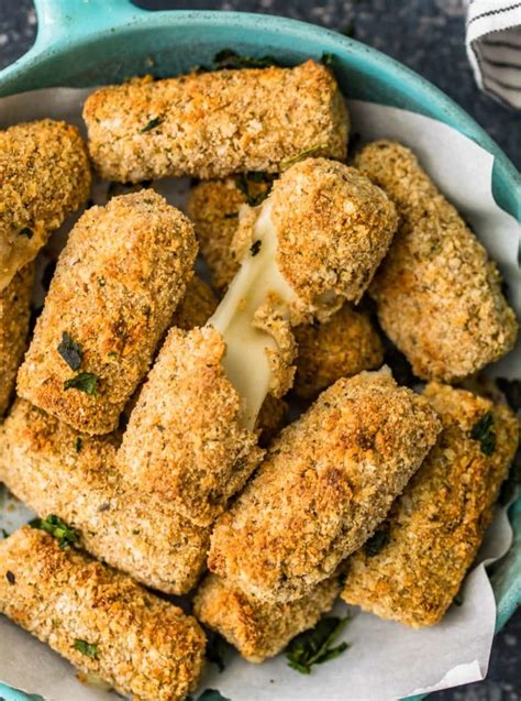 Baked Mozzarella Sticks Recipe The Cookie Rookie Video