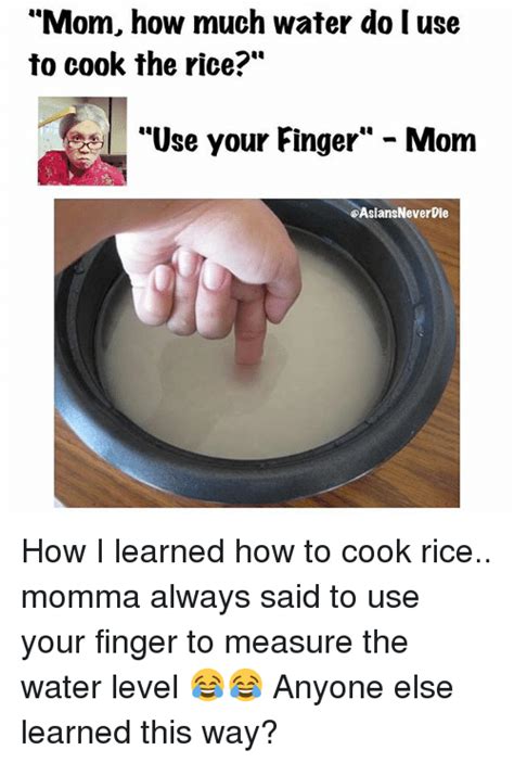 How To Cook Rice Meme