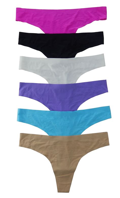 Women Underwear Panties 12 Pack Of Smooth No Line Biniki Thong Boxer Various Styles Size Xl