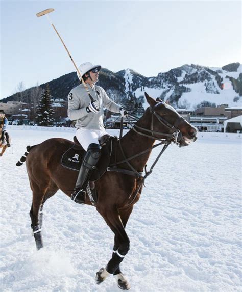 Snow Polo And Champagne Go Inside The St Regis Aspens Luxe Event