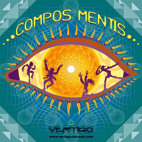 Compos Mentis Psychedelic Trance Album Cover Andrei Verner