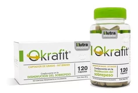 Pastillas Okrafit Para Adelgazar Perder Peso Envio Gratis Cuotas Sin Interés