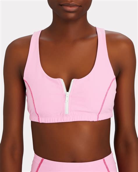 year of ours x lindsey zip front sports bra intermix®