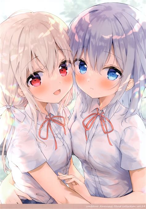 Amedama Con Seifuku Symmetrical Docking Yuri Yande Re