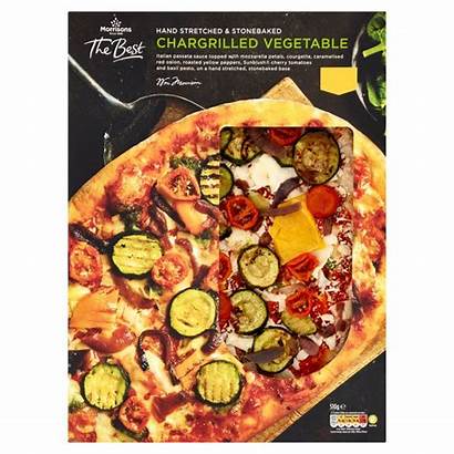 Morrisons Pizza Stonebaked Vegetable Chargrilled 510g Vegetables