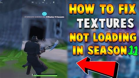 HOW TO FIX TEXTURES NOT LOADING IN GLITCH FORTNITE SEASON 11 - YouTube