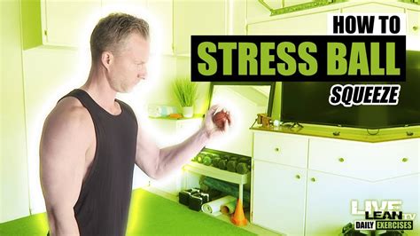 How To Do A Stress Ball Squeeze Exercise Demonstration Video And