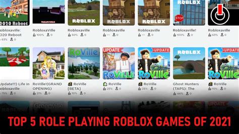 Top 5 Best Roleplay Games On Roblox November 2022