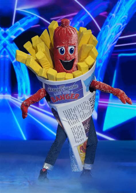 Masked Singer Uk Sausage Makes Last Minute Change To Their Outfit