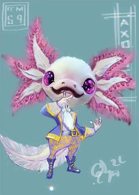 Axolotl Concept Art Rthemaskedsinger