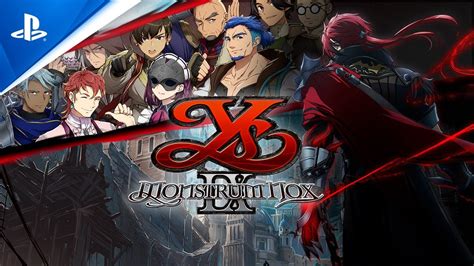 Ys IX Monstrum Nox Story Trailer PS4 YouTube