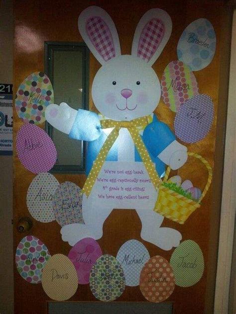 24 Easter And Spring Classroom Door Decorations That Brings In A