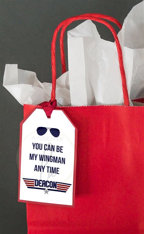 You Can Be My Wingman Anytime Digital Fighter Jet Party Favor Etsy