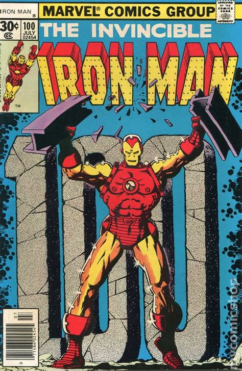 Iron Man Comic Books Issue 100 1976 1978
