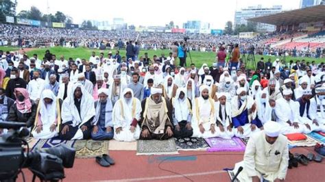 Ethiopian Muslims Celebrate Eid Al Adha Ethiopian News Agency