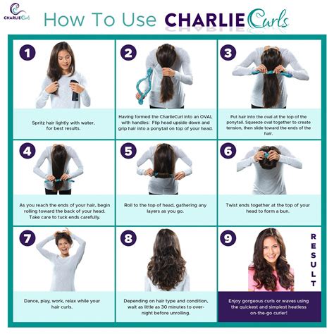 How To Use A Charliecurl The Easy Heatless Hair Curler Get Natural
