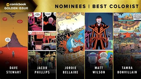 The 2019 Golden Issue Awards Nominations For Comics