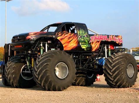 Thriller Monster Trucks Monster Dodge Trucks Ram