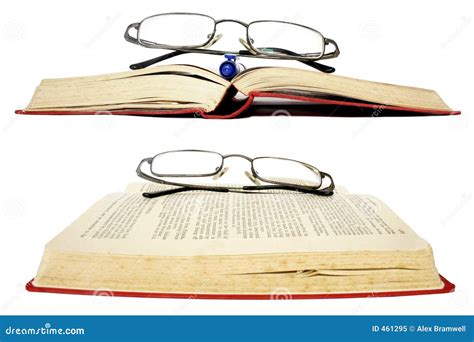 Glasses And Books Stock Image Image Of Glasses Administration 461295