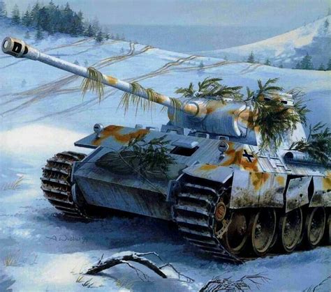 Panther Ardenne Tank Wallpaper Art Tanks Panther Tank Tank Armor