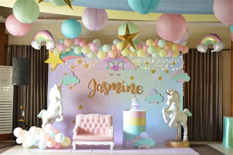 Jasmines Pastel Unicorn Party Unicorn Birthday Party Decorations