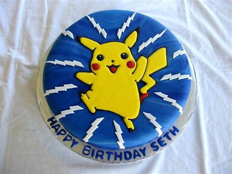 Pikachu Cake Pokemon Birthday Cake Pokemon Cake