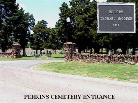 Perkins Cemetery Payne County Oklahoma