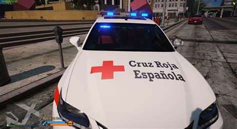Lexus Gs350 Cruz Roja Española Fivem Replace Add On Gta5