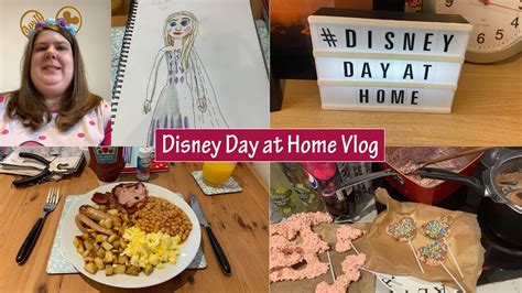 Disney Day At Home Vlog Youtube