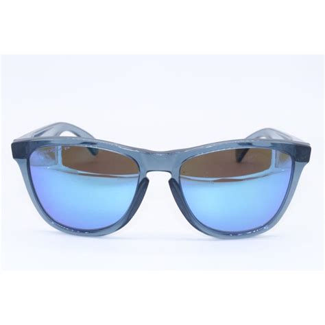 Oakley Oo9013 F655 Frogskins Prizm Polarized Blue Sunglasses 55 17 700285205120 Oakley