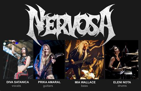 Nervosa New Band Lineup Announced Femme Metal Webzine