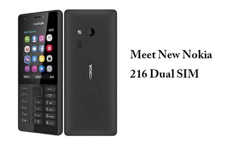 All you have to do is tap the top right corner of the screen and find the. Microsoft's New Feature Phone Nokia 216 Dual SIM Connects ...