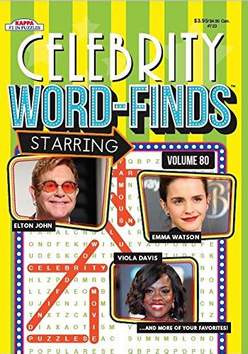Celebrity Word Find Puzzle By Kappa Books Abebooks