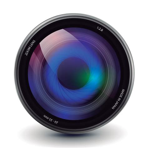 Optic Camera Lens 2861592 Vector Art At Vecteezy