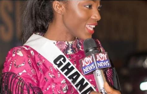 miss universe ruth quarshie gets rousing welcome photos