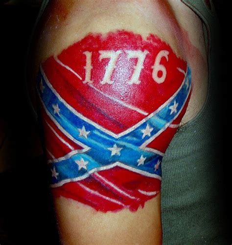 125 Rebel Flag Tattoo With Amazing Design Ideas Luv68