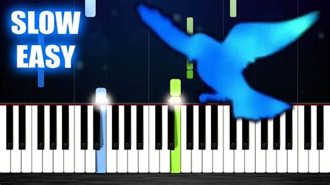 Naruto Shippuden Opening 3 Blue Bird Slow Easy Piano Tutorial By