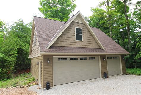 Detached 3 Stall Garage With Bonus Storage • Portside Builders