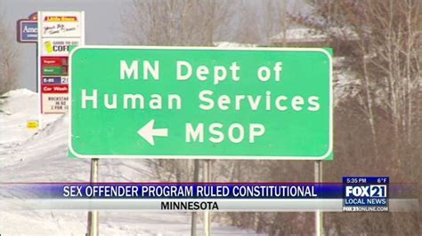 Unconstitutional Ruling Thrown Out For Minnesotas Sex Offender Program