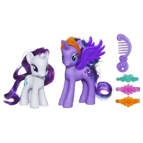 My Little Pony Toys Princess Luna And Rarity Figures At Toystop