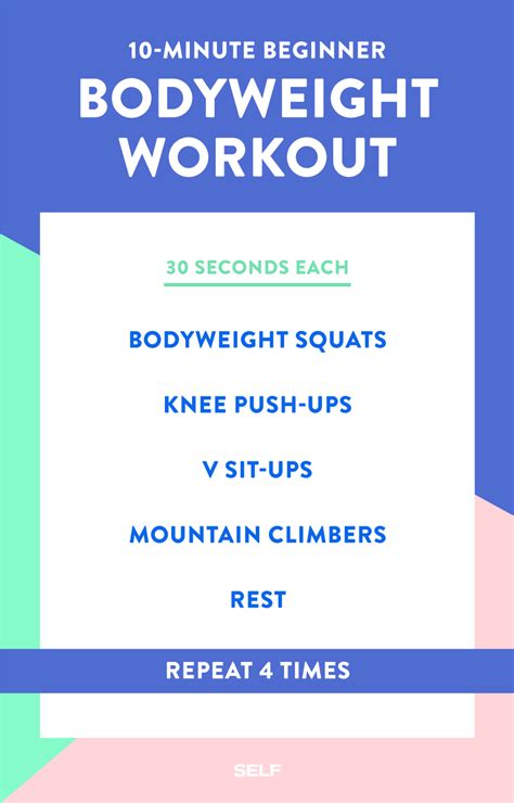 10 Minute Workouts For Beginners