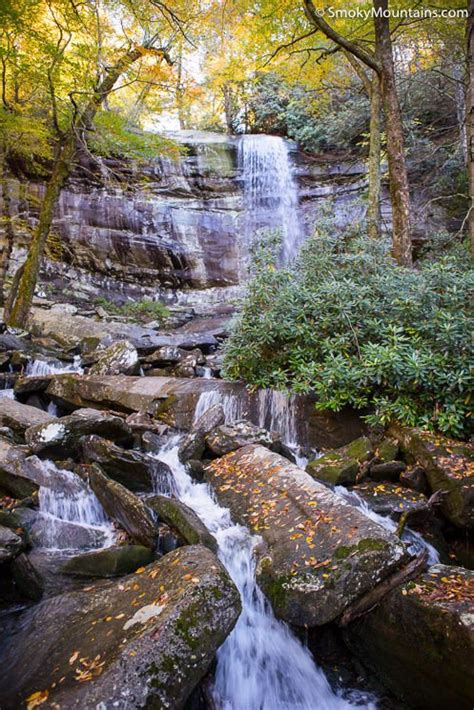 Rainbow Falls Trail To Mount Leconte