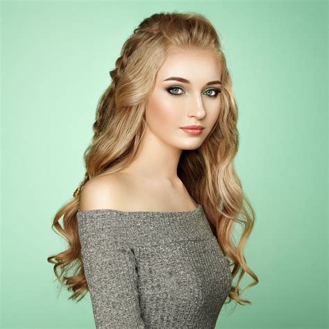 blonde girl with long and shiny curly hair by oleg gekman photo 293633929 500px blonde