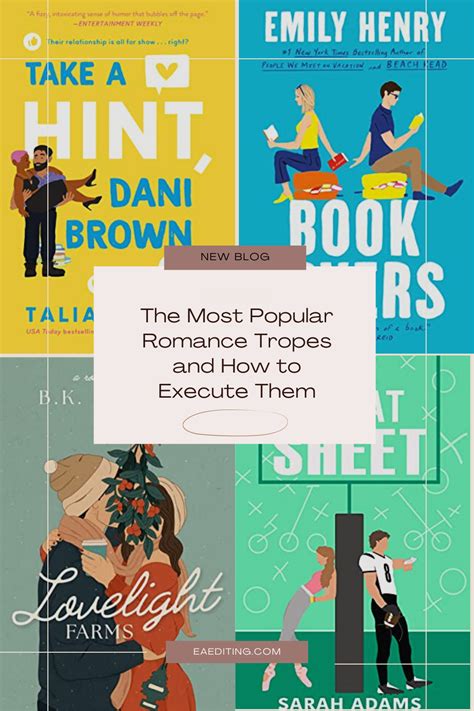 A Look At The Best Selling Romance Tropes And Tips To Incorporated Them