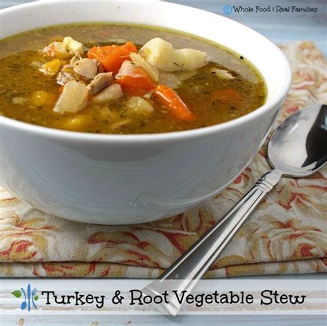 Turkey And Root Vegetable Stew Recipe Root Vegetable Stew